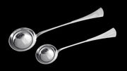 Austrian - 9 Silver Flatware Serving Pieces, 800-Silver, 19th Century, Near New Condition !