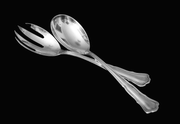 M.H. Wilkens & Söhne:  18 Stunning, 19th Century, 800-Silver, Flatware Serving Pieces !