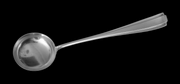 Boulenger - 6 Original Art Deco 950 Sterling Silver Flatware Serving Pieces "Betty" Pattern.