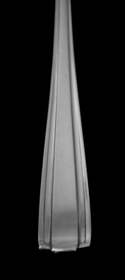 Boulenger - 6 Original Art Deco 950 Sterling Silver Flatware Serving Pieces "Betty" Pattern.