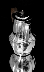 Christofle - 5pc. Original French "Gatsby Era" Art Deco Silver-Plated Tea Set in LIke New Condition - circa 1920s !