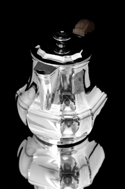 Christofle - 5pc. Original French "Gatsby Era" Art Deco Silver-Plated Tea Set in LIke New Condition - circa 1920s !