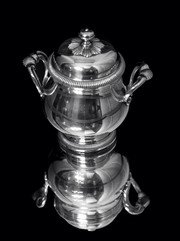 Christofle:  Stunning 6pc. 19th Century Silver Plate Tea Set in Near New Condition !