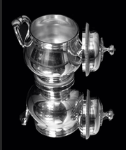 Christofle:  Stunning 6pc. 19th Century Silver Plate Tea Set in Near New Condition !