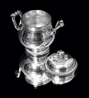 Christofle:  Stunning 6pc. 19th Century Silver Plate Tea Set in Near New Condition !