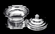 Cardeilhac (Christofle), Tetard - 8pc. Antique French 950 Sterling Silver Louis XVI Serving Platter Set - Like New !