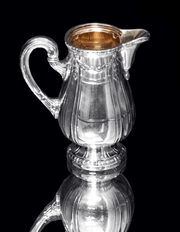 Gallia (Christofle): 5pc Antique French 19th Century Silver Plate Tea Set - Like New !