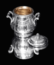 Gallia (Christofle): 5pc Antique French 19th Century Silver Plate Tea Set - Like New !