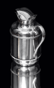 Gallia (Christofle): 5pc Antique French 19th Century Silver Plate Tea Set - Like New !