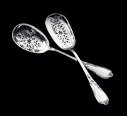 Jean Granvigne - 20 Magnificent Antique French Art Nouvesu 950 Sterling Silver Flatware Serving Pieces.