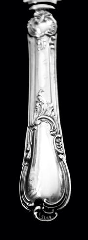 Jean Granvigne - 20 Magnificent Antique French Art Nouvesu 950 Sterling Silver Flatware Serving Pieces.