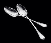 Jean Granvigne - 20 Magnificent Antique French Art Nouvesu 950 Sterling Silver Flatware Serving Pieces.