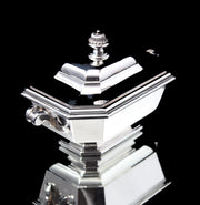 Keller - Antique French Original Art Deco 950 Sterling Silver Serving Tureen - Like New !