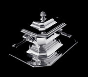 Keller - Antique French Original Art Deco 950 Sterling Silver Serving Tureen - Like New !