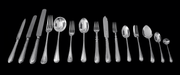Maple & Co. - Magnificant 248pc. Victorial Sterling Silver and Vermeil Flatware Set with Storage Chest !