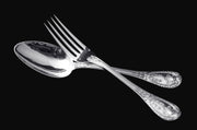 Odiot - 261pc. Antique French 950 Sterling Silver Flatware Set, Louis XVI Model, Service for 24, 15 Svg. Pcs. !