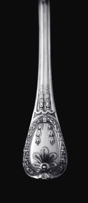 Odiot - 261pc. Antique French 950 Sterling Silver Flatware Set, Louis XVI Model, Service for 24, 15 Svg. Pcs. !