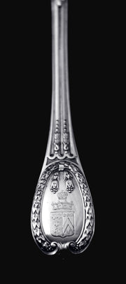 Odiot - 261pc. Antique French 950 Sterling Silver Flatware Set, Louis XVI Model, Service for 24, 15 Svg. Pcs. !