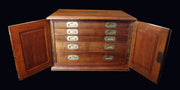 Puiforcat (Hermes) - 306 pcs. Antique French Sterling Silver Flatware Set, 18 Serving Pieces + Storage Chest & No Monograms!