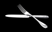 Puiforcat (Hermes) - 168pc. Antique French Sterling Silver Flatware Set (Vauban) Model + Storage Trays.