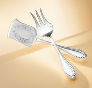 Tetard Freres - 17 Antique French 950 Sterling Silver Louis XVI Flatware Serving Pieces, No Monograms - MINT!