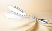 Tetard Freres - 17 Antique French 950 Sterling Silver Louis XVI Flatware Serving Pieces, No Monograms - MINT!