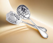 Tetard Freres - 17 Antique French 950 Sterling Silver Louis XVI Flatware Serving Pieces, No Monograms - MINT!