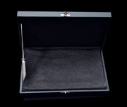 Queille & Soufflot - 37pc. Antique French 19th Century Dessert Flatware Set + Storage Chests - MAGNIFICENT !