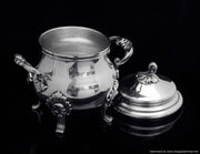 D.R. - French 5pc. Louis XVI Silver Plate Tea Set - Museum Quality !
