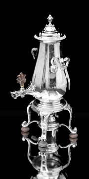 Boin-Taburet:  6pc. Antique French 950 Sterling Silver Tea Set - Like New!