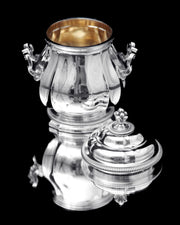 Boin-Taburet:  6pc. Antique French 950 Sterling Silver Tea Set - Like New!