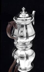 Boin-Taburet:  6pc. Antique French 950 Sterling Silver Tea Set - Like New!