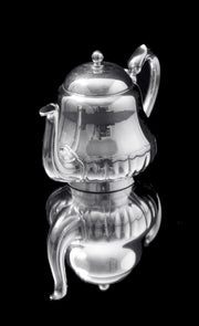 Christofle - 5pc. Silver Plated Louis XV Tea Set - Noble Crown, Like New !
