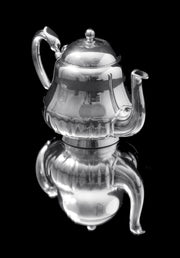 Christofle - 5pc. Silver Plated Louis XV Tea Set - Noble Crown, Like New !