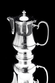 Christofle - 6pc. Original French Art Deco Silver Plate Tea Set with Serving Tray - Museum Quality!