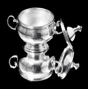Christofle - 6pc. Original French Art Deco Silver Plate Tea Set with Serving Tray - Museum Quality!