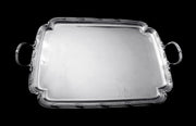 Orfevre Gallia - 7pc. Extremely Rare, Original French Art Nouveau Silver Plate Tea Set Including Serving Tray and “Carnation” hors-d'œuvre Serving Platter !