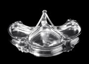 Orfevre Gallia - 7pc. Extremely Rare, Original French Art Nouveau Silver Plate Tea Set Including Serving Tray and “Carnation” hors-d'œuvre Serving Platter !