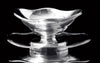 Odiot - 4pc. 19th Century 950 Sterling Silver Louis XVI Gravy Boat, Noble Crest - Museum Quality.