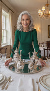 Christofle - 5pc. Silver Plated Original Malmaisson "Empire Style" Tea Set, Like New - Inspection Pieces Available !