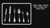 Gibert - 164pc. Antique French 950 Sterling Silver Flatware Set + Storage Chests, 1890s