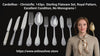 Cardeilhac - Christofle:  143pc. Sterling Flatware Set, Royal Pattern - Like New, No Monograms !