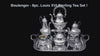 Boulenger - 8pc. Louis XVI 950 Sterling Silver Tea Set