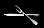 Puiforcat (Hermes) - 288pc. Antique French Sterling Silver Flatware Set, Vauban, Excellent Condition, No Monograms + Storage Cabinet  !