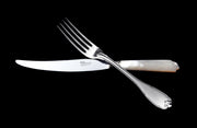 Puiforcat (Hermes) - 288pc. Antique French Sterling Silver Flatware Set, Vauban, Excellent Condition, No Monograms + Storage Cabinet  !