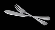 Tetard - 185pc Original French Art Deco Sterling Silver Flatware Set + 5 Drawer Storage Cabinet & 17 Serving Pieces.