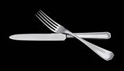 Tetard - 185pc Original French Art Deco Sterling Silver Flatware Set + 5 Drawer Storage Cabinet & 17 Serving Pieces.