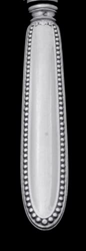 Ravinet Denfert - 120pc. Antique French 950 Art Deco Sterling Silver Flatware Set, No Monograms.