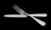 Tetard - 185pc Original French Art Deco Sterling Silver Flatware Set + 5 Drawer Storage Cabinet & 17 Serving Pieces.