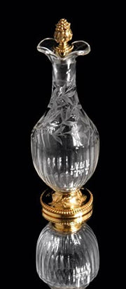 Odiot - 17pc Napoleon III Gold Plated Sterling Silver (Vermeil) Decanter Serving Set. MAGNIFICENT !